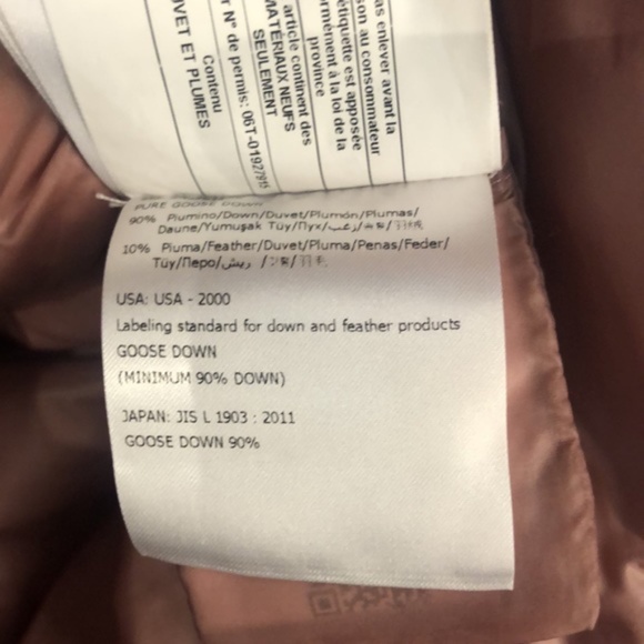 Moncler Serin Pink Quilted Down Jacket - Picture 14 of 14